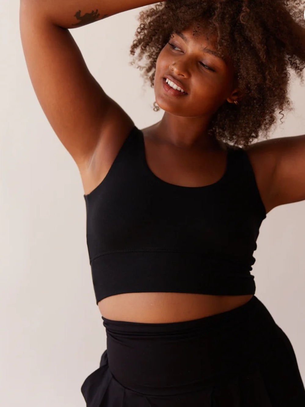 Free Label reversible Thompson Bra Black